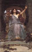 John William Waterhouse Circe Offering the  Cup to Odysseus Sweden oil painting artist